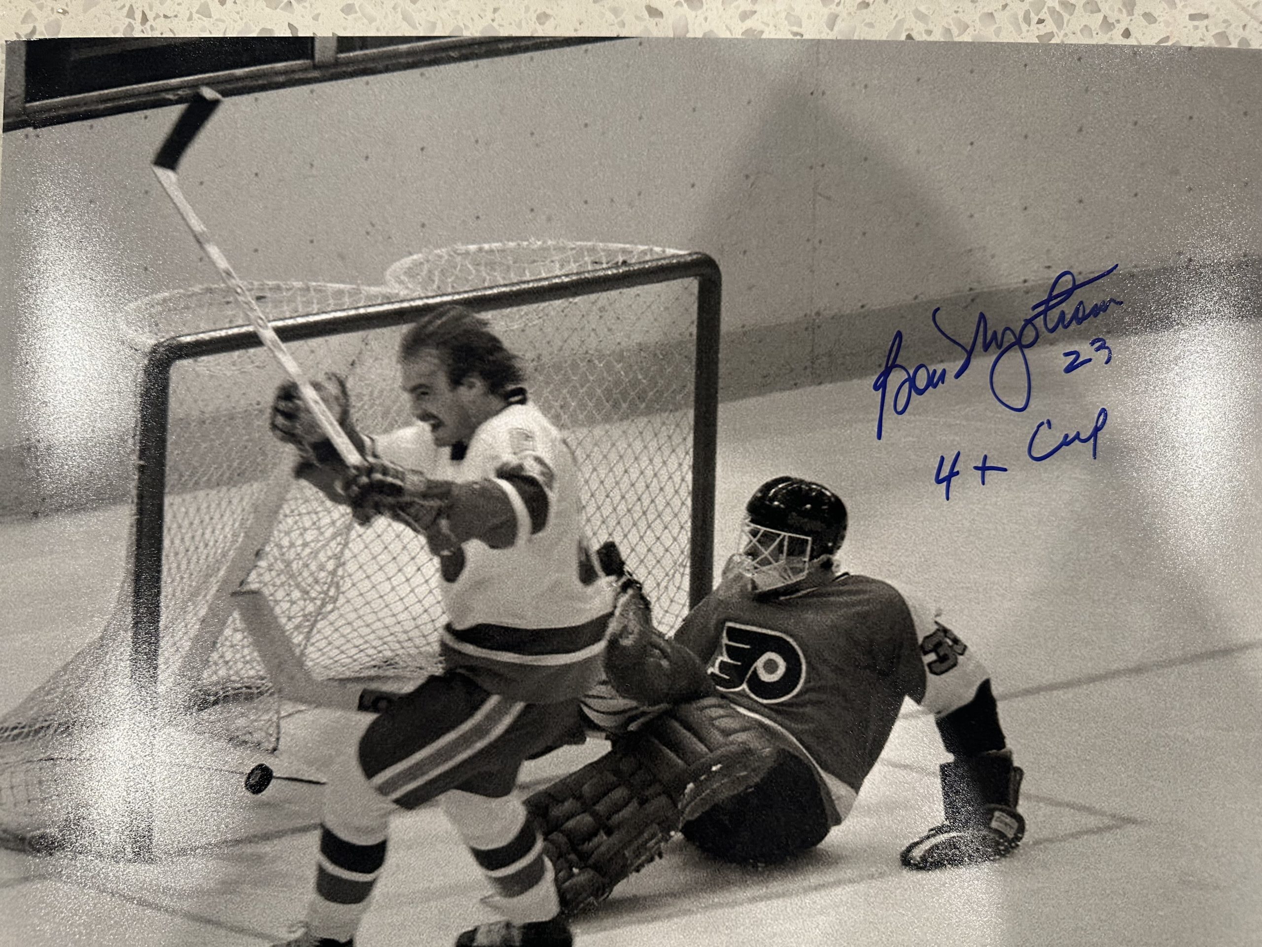 Bobby Nystrom signed 11x14 photo - sports collectibles and memorabilia